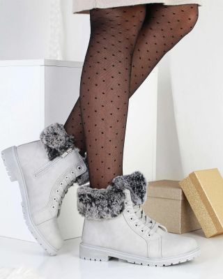 Krásné i praktické ✨ Zima může začít! ❄️ Stylové šedé farmářky s kožíškem jsou připravené zahřát tě i rozzářit tvůj...